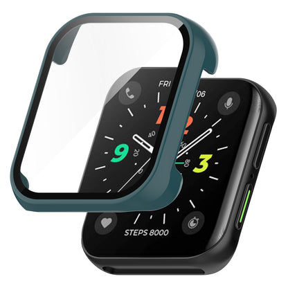 For Oppo Watch 2 46mm Anti-scratch PC Watch Case with Tempered Glass Screen Protector Full Protection Cover