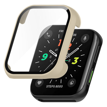 For Oppo Watch 2 46mm Anti-scratch PC Watch Case with Tempered Glass Screen Protector Full Protection Cover