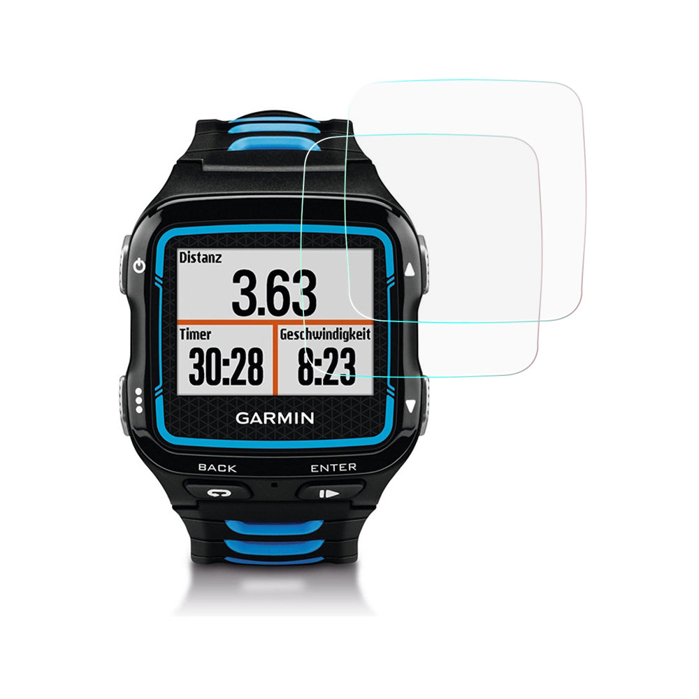 2Pcs/Set Transparent HD Tempered Glass Watch Screen Films for Garmin Forerunner 920XT