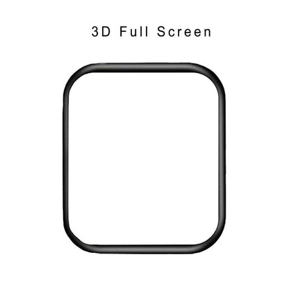 3D Curved Edge Full Glue Full Coverage Waterproof HD Tempered Glass Screen Protector for Apple Watch Series 7 41mm