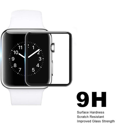 Waterproof HD Clear Full Glue 3D Curved Full Coverage Tempered Glass Screen Protector for Apple Watch Series 7 45mm