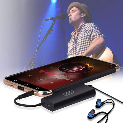 120mAh Battery Portable HiFi 3.5mm Stereo Audio Headphone Amplifier for Apple and Android