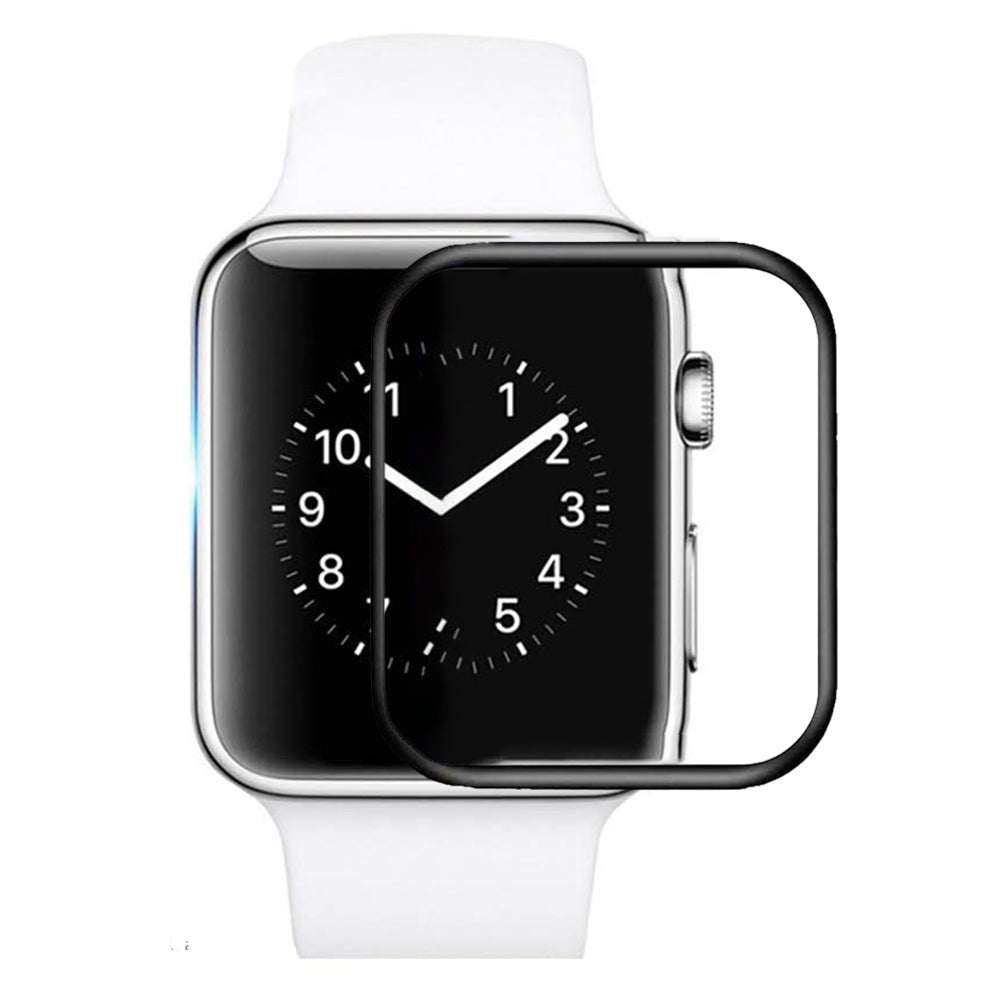 For Apple Watch Ultra 49mm Full Coverage Tempered Glass Screen Protector HD Clear Full Glue Anti-explosion 3D Curved Screen Cover