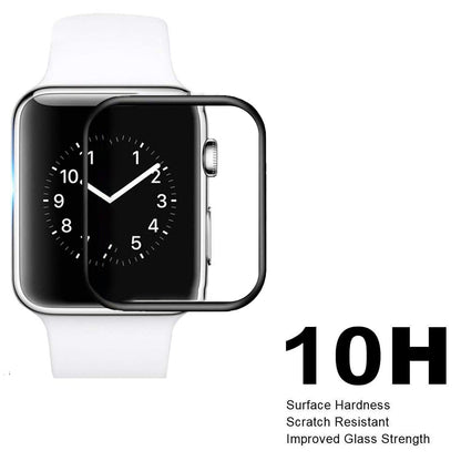 For Apple Watch Ultra 49mm Full Coverage Tempered Glass Screen Protector HD Clear Full Glue Anti-explosion 3D Curved Screen Cover