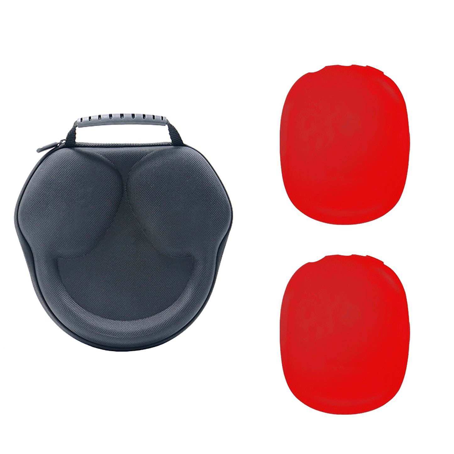 Silicone Over Ear Headphone Case + Protective Sleeve Bag for AirPods Max