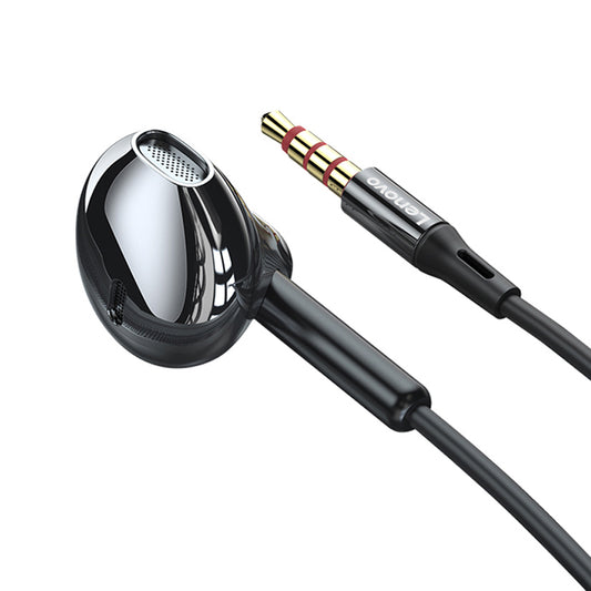 LENOVO XF06 3.5mm Wired Headset In-Ear Headphones Stereo Music Earbuds In-line Control Earphone with Mic