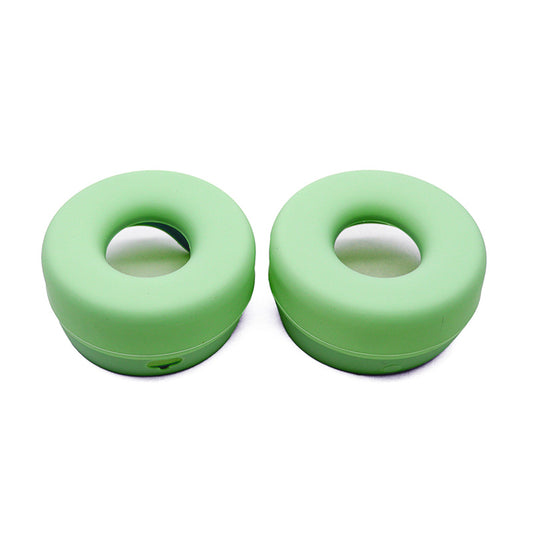 1 Pair Silicone Cushion Protective Cover Ear Pads for Beats Solo Pro Bluetooth Headphone