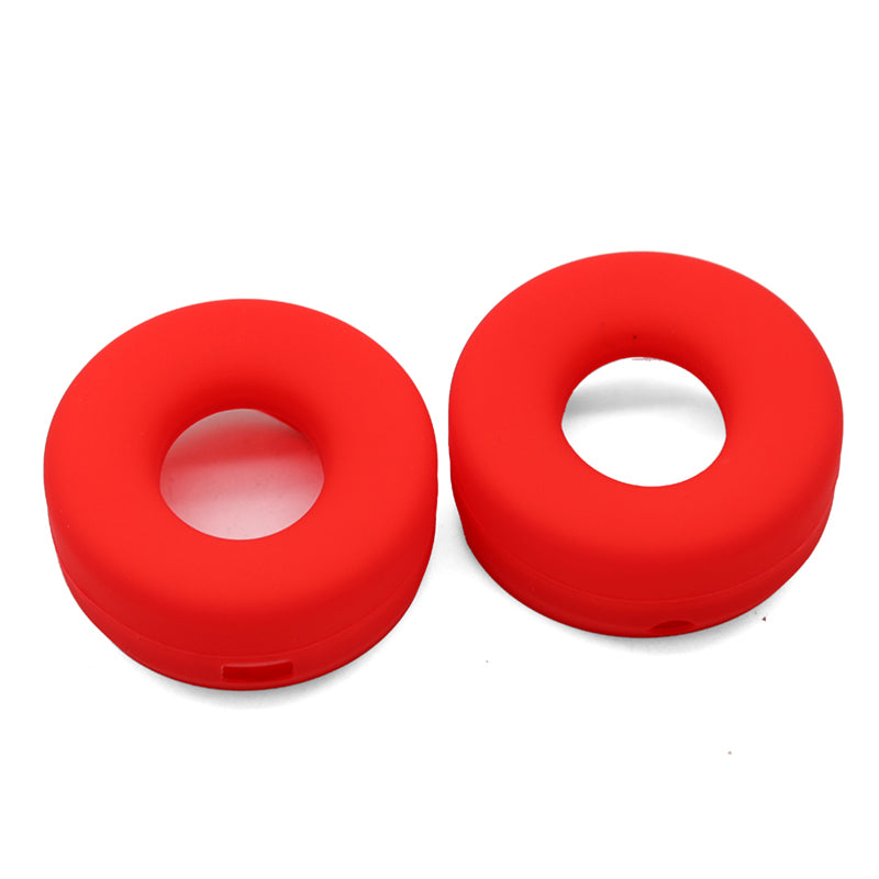 1 Pair Silicone Cushion Protective Cover Ear Pads for Beats Solo3 Wireless Bluetooth Headphone