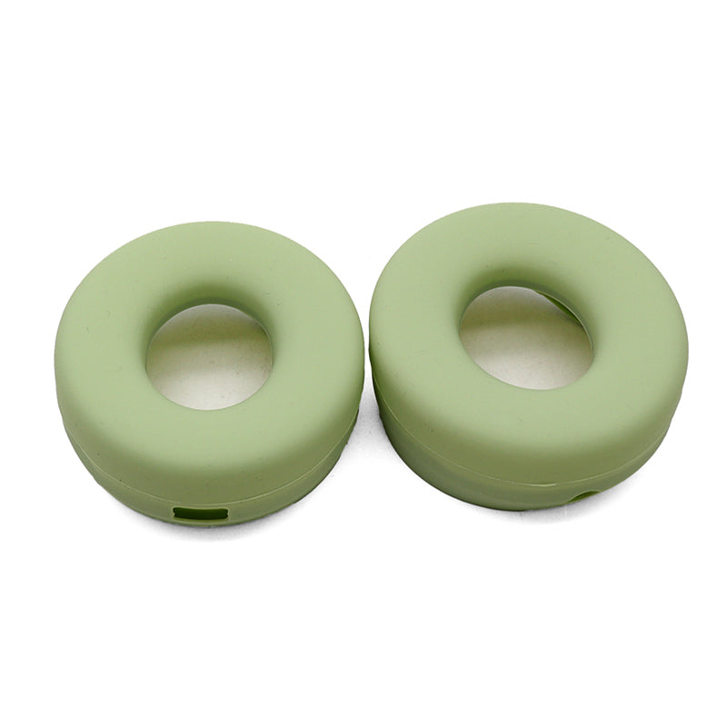 1 Pair Silicone Cushion Protective Cover Ear Pads for Beats Solo3 Wireless Bluetooth Headphone