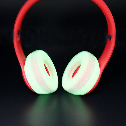 1 Pair Silicone Cushion Protective Cover Ear Pads for Beats Solo3 Wireless Bluetooth Headphone