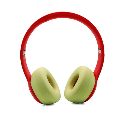 1 Pair Silicone Cushion Protective Cover Ear Pads for Beats Solo3 Wireless Bluetooth Headphone