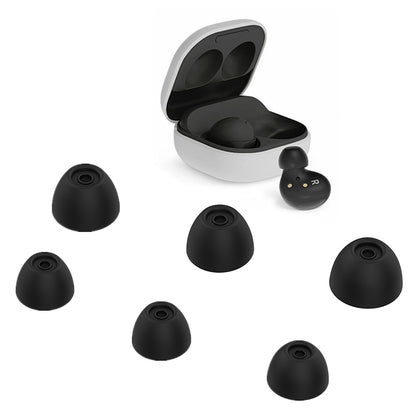 6Pcs Replacement Earbuds Tips Soft Silicone Earphone Caps Cover for Samsung Galaxy Buds2