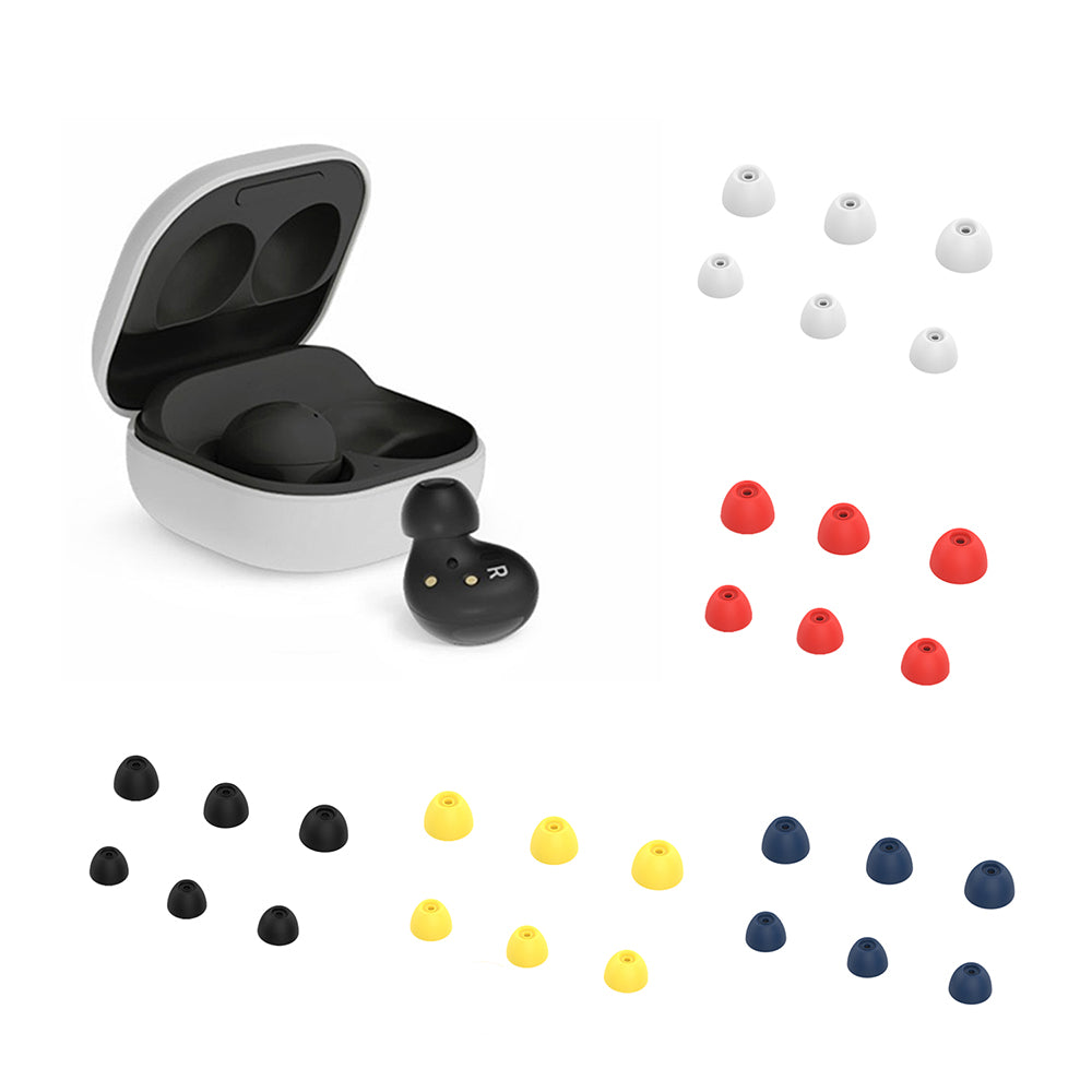 6Pcs Replacement Earbuds Tips Soft Silicone Earphone Caps Cover for Samsung Galaxy Buds2