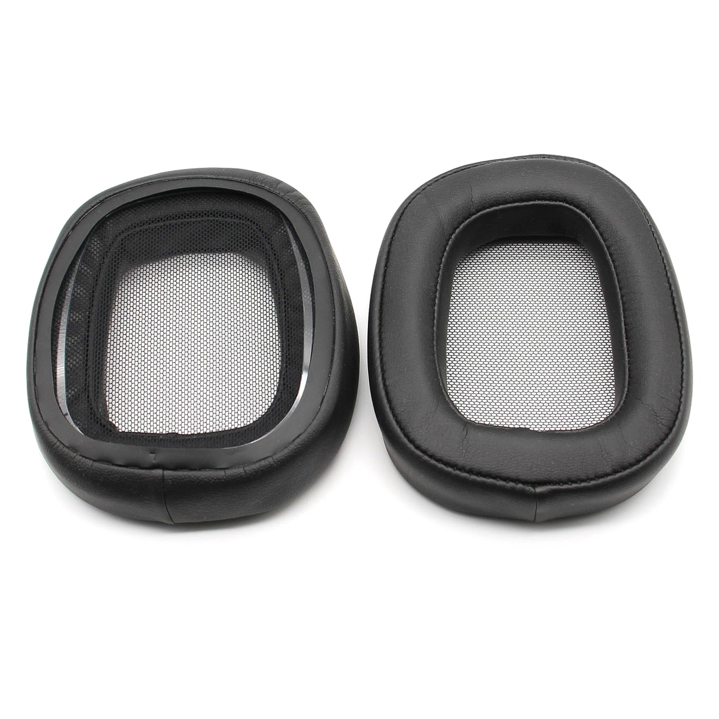 JZF-240 1 Pair Soft Sponge Breathable Mesh Replacement Earpads Earmuff Accessories for Logitech G433 Headphone