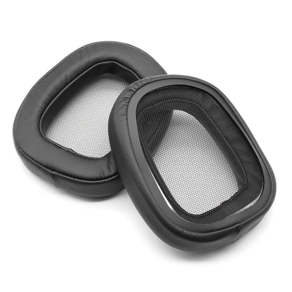 JZF-240 1 Pair Soft Sponge Breathable Mesh Replacement Earpads Earmuff Accessories for Logitech G433 Headphone