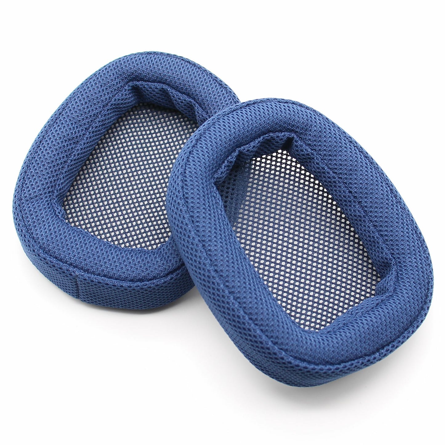 JZF-240 1 Pair Soft Sponge Breathable Mesh Replacement Earpads Earmuff Accessories for Logitech G433 Headphone