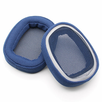 JZF-240 1 Pair Soft Sponge Breathable Mesh Replacement Earpads Earmuff Accessories for Logitech G433 Headphone