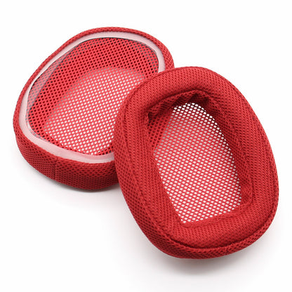 JZF-240 1 Pair Soft Sponge Breathable Mesh Replacement Earpads Earmuff Accessories for Logitech G433 Headphone