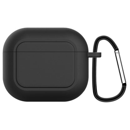 Wireless Earphone Charging Case Protective Cover Silicone Sleeve with Hanging Buckle for AirPods 3