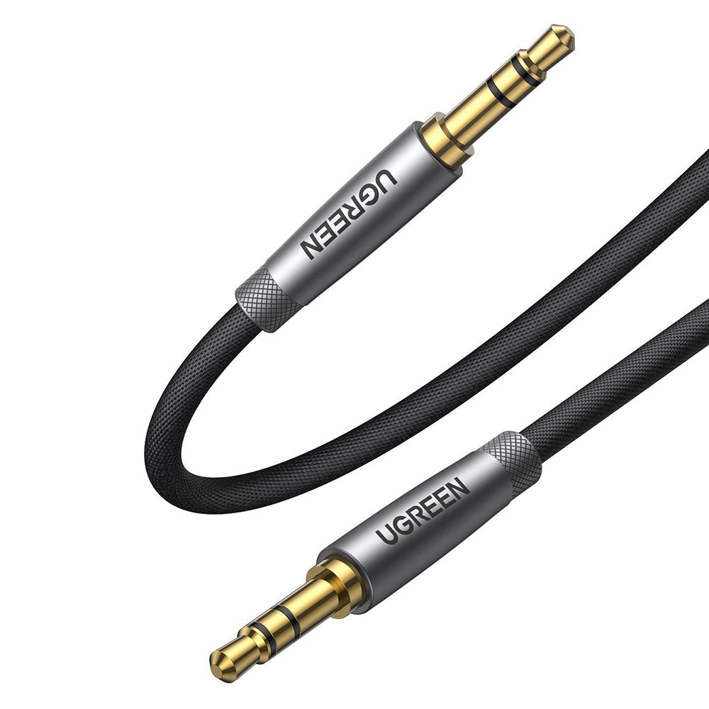 UGREEN 1.5m AUX Cord 3.5mm Jack Male to Male Audio Cable for Car Audio Headphone Speaker Amplifier