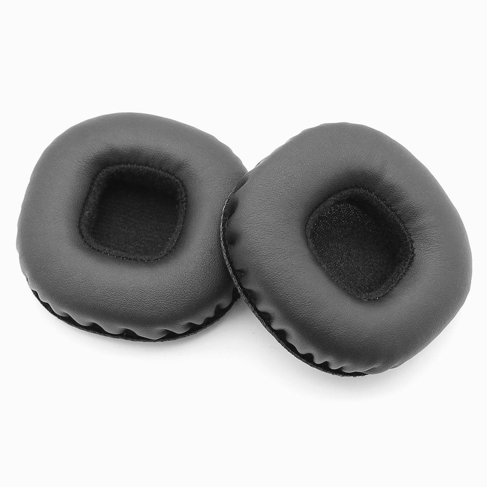 JZF-258 1Pair Headset Ear Cups for Marshall MID ANC Earpads Cover Protector Protein Leather Headphones Ear Cushions with Soft Foam