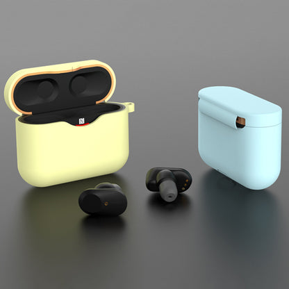 For Sony WF-1000XM3 Soft Silicone Earphone Case Anti-fall Earbuds Charging Box Protective Cover