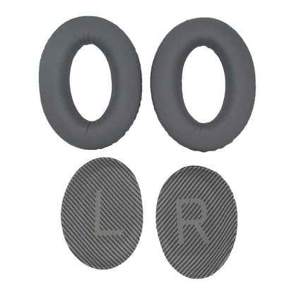 JZF-236 For Bose QC25/QC15/QC35 Ear Pads Foam Protein Leather Ear Cushions 1Pair Replacement Headset Ear Cups