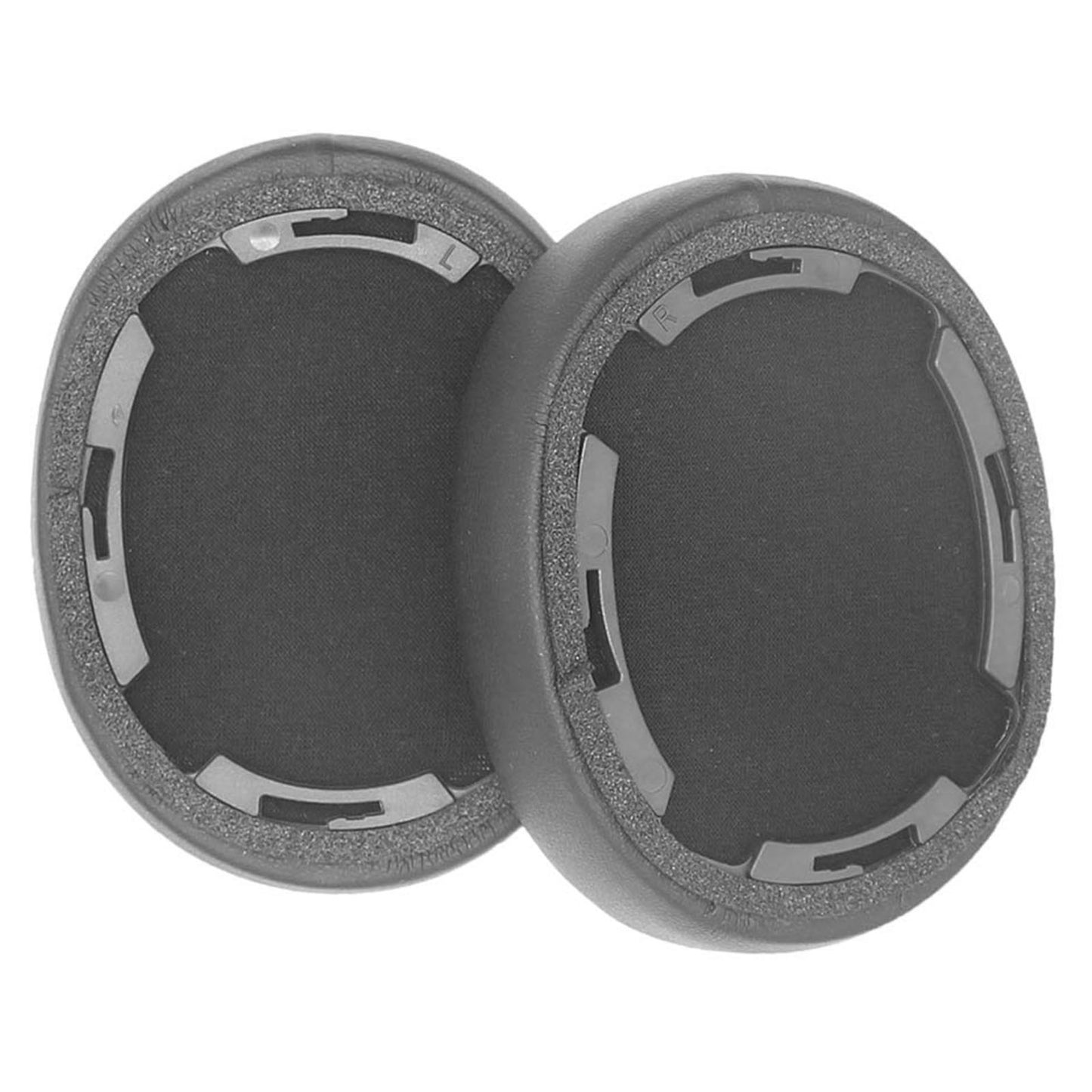 JZF-384 1 Pair of for Audio-Technica ATH-SR50/SR50BT Headphones Over Ear Cushion Protein Leather Replacement Earpads