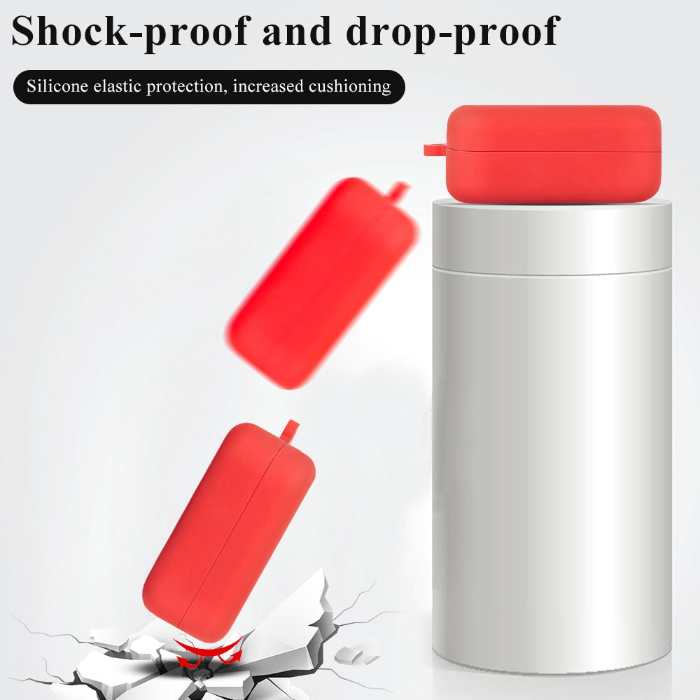 For Nothing Ear Earbuds Silicone Case Drop-proof Earphone Protective Cover with Buckle