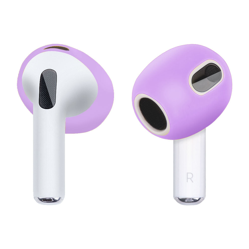 1 Pair Silicone Earphone Ear Caps for Apple AirPods 3, Bluetooth Earbuds Ear Tips Protective Covers