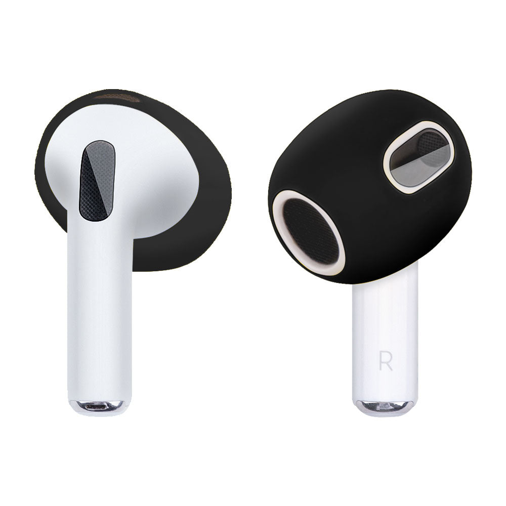 1 Pair Silicone Earphone Ear Caps for Apple AirPods 3, Bluetooth Earbuds Ear Tips Protective Covers