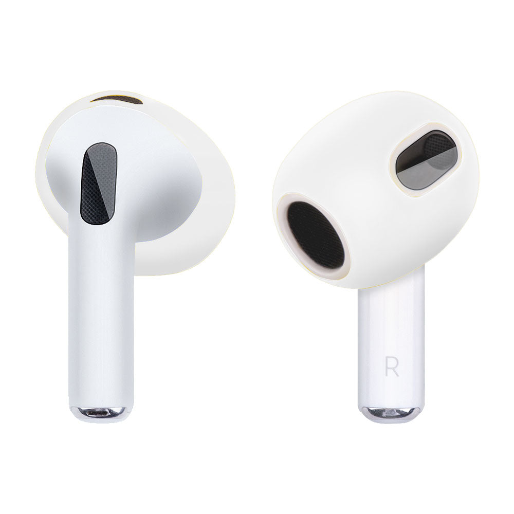 1 Pair Silicone Earphone Ear Caps for Apple AirPods 3, Bluetooth Earbuds Ear Tips Protective Covers