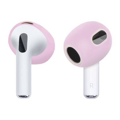 1 Pair Silicone Earphone Ear Caps for Apple AirPods 3, Bluetooth Earbuds Ear Tips Protective Covers