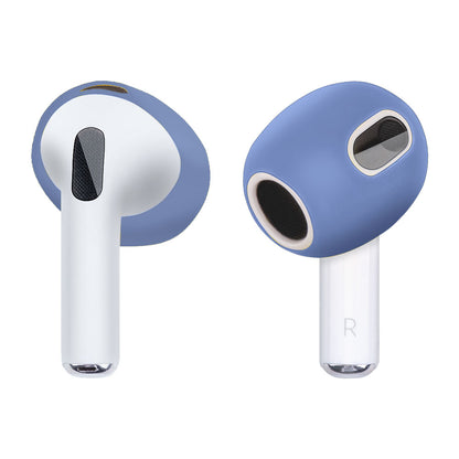 1 Pair Silicone Earphone Ear Caps for Apple AirPods 3, Bluetooth Earbuds Ear Tips Protective Covers