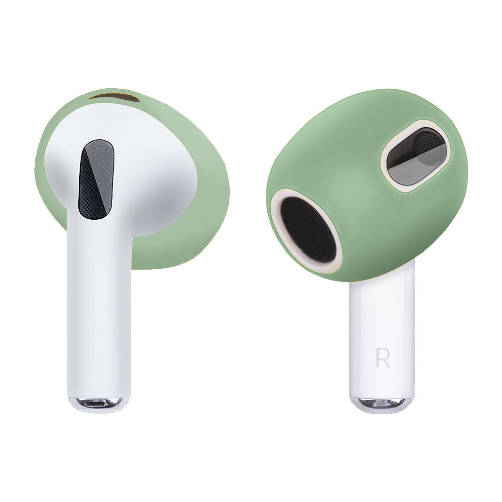 1 Pair Silicone Earphone Ear Caps for Apple AirPods 3, Bluetooth Earbuds Ear Tips Protective Covers