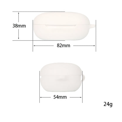 For JBL FREE II Bluetooth Wireless Earphone Silicone Case Drop-proof Charging Box Cover Protector with Anti-loss Hook