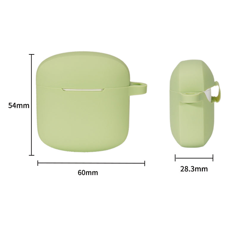 For Edifier LolliPods Mini TWS Bluetooth Earphone Silicone Cover Drop-proof Case with Anti-lost Buckle