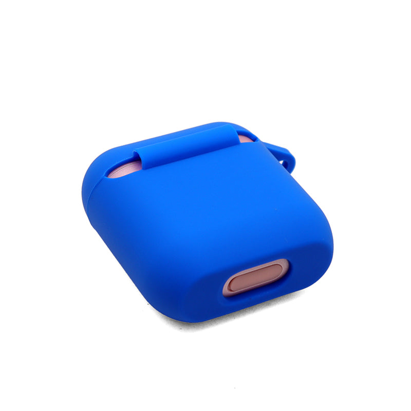 Bluetooth Earphone Protective Case for TOZO T6, Soft Silicone Charging Box Anti-drop Cover Shell with Anti-loss Buckle