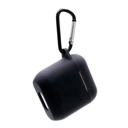 Bluetooth Earphone Protective Case for TOZO T6, Soft Silicone Charging Box Anti-drop Cover Shell with Anti-loss Buckle