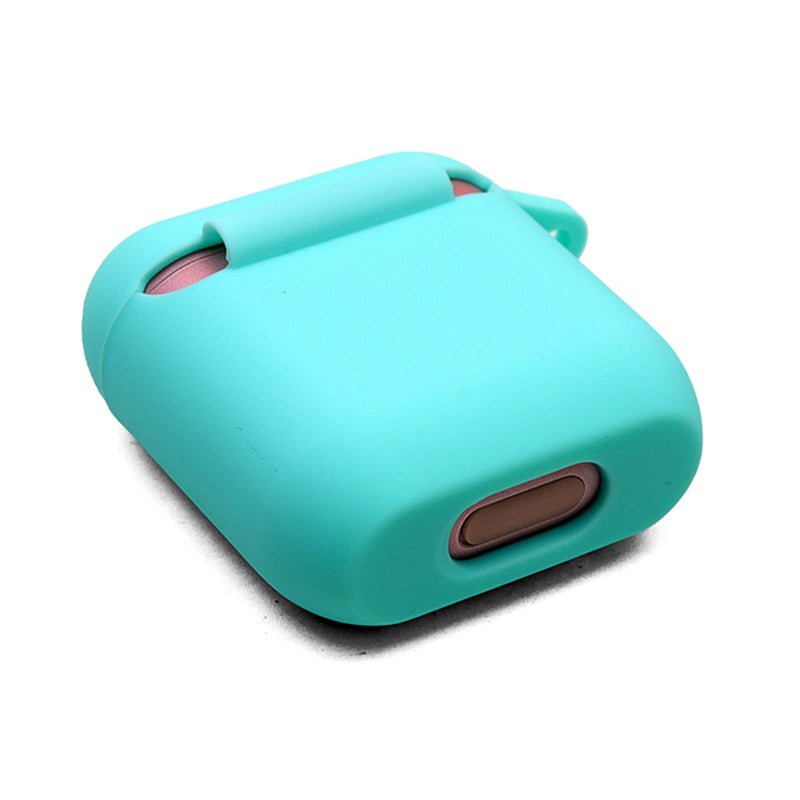 Bluetooth Earphone Protective Case for TOZO T6, Soft Silicone Charging Box Anti-drop Cover Shell with Anti-loss Buckle