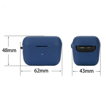 For Sennheiser CX200TW1-SPORT Silicone Cover Bluetooth TWS Earphone Protective Sleeve Case with Anti-lost Buckle