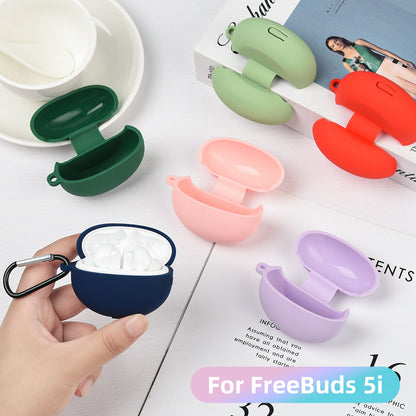 For Huawei FreeBuds 5i Bluetooth Earphone Silicone Protective Case Anti-drop Cover