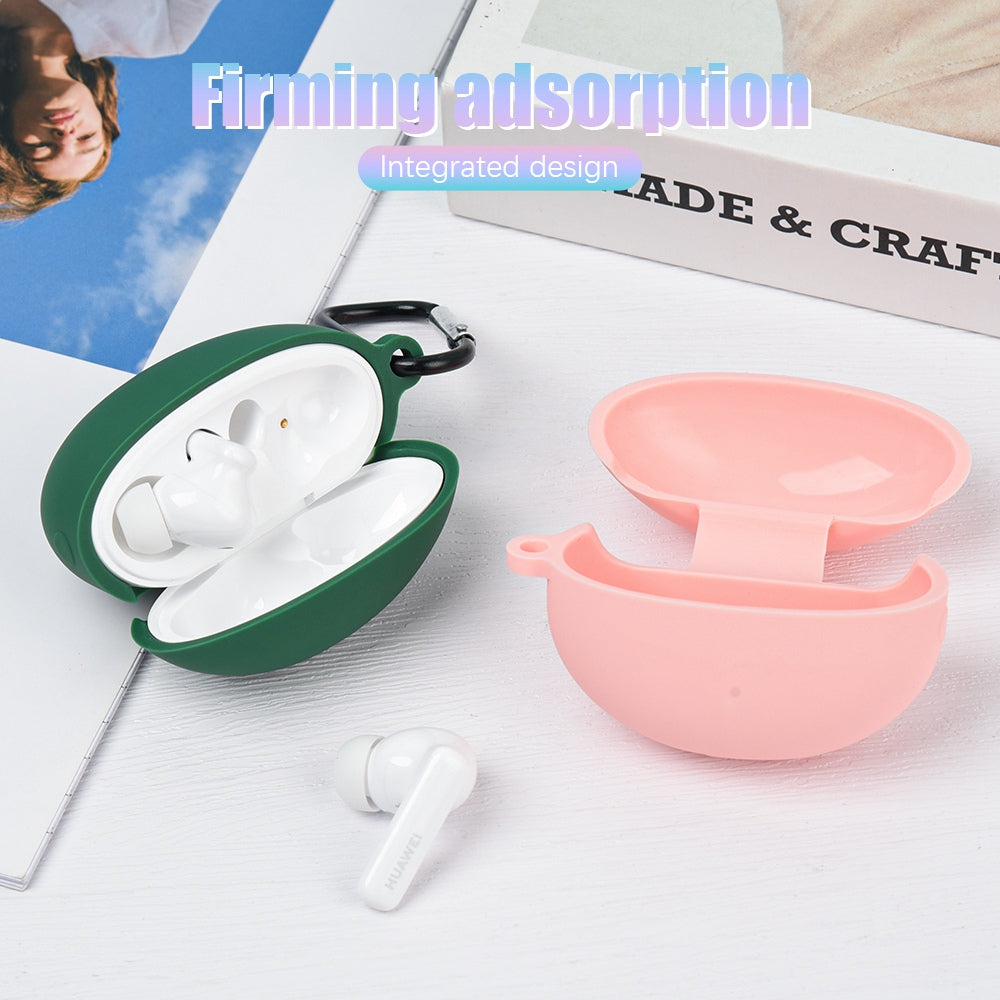 For Huawei FreeBuds 5i Bluetooth Earphone Silicone Protective Case Anti-drop Cover