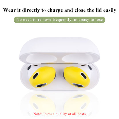 For Apple AirPods 3 3 Pairs Earbuds Anti-slip Silicone Cover Bluetooth Earphones Earmuffs Ear Tips