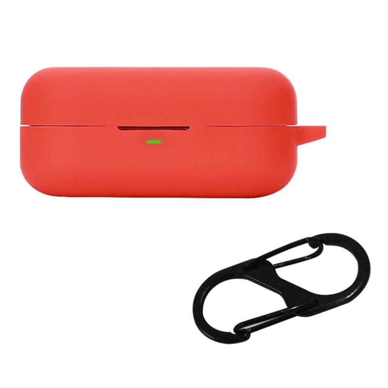 For B&amp;O Beoplay EX Bluetooth Earphone Anti-drop Silicone Cover Protective Case with Anti-lost Buckle