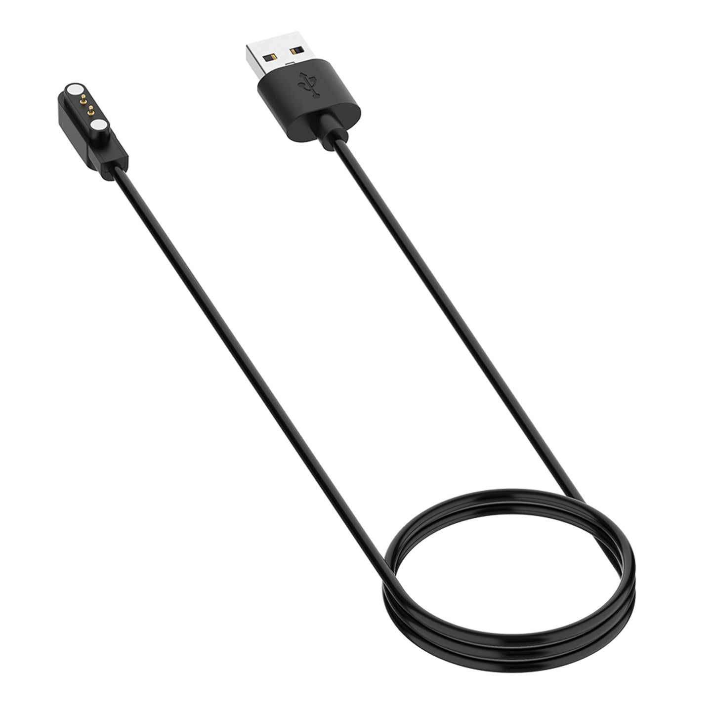 For Realme TechLife Watch 1.2m Magnetic Absorption Charging Cable Smart Watch USB Charger