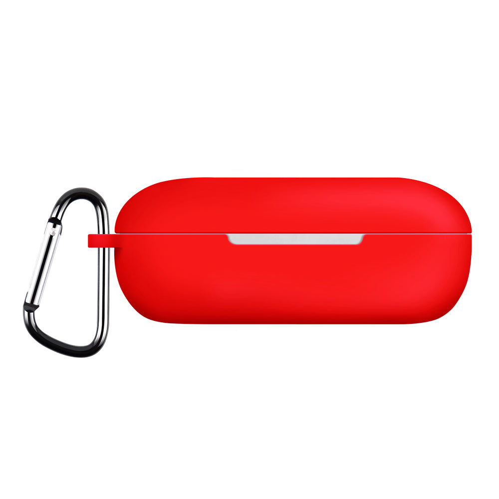 For Huawei FreeBuds SE Earphone Silicone Case Bluetooth Earbud Charging Case Anti-drop Cover with Hanging Buckle