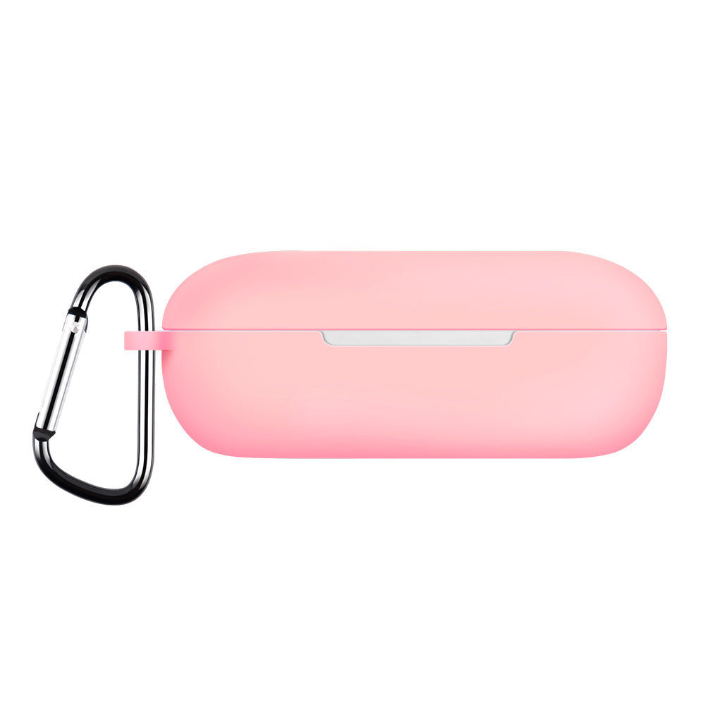 For Huawei FreeBuds SE Earphone Silicone Case Bluetooth Earbud Charging Case Anti-drop Cover with Hanging Buckle