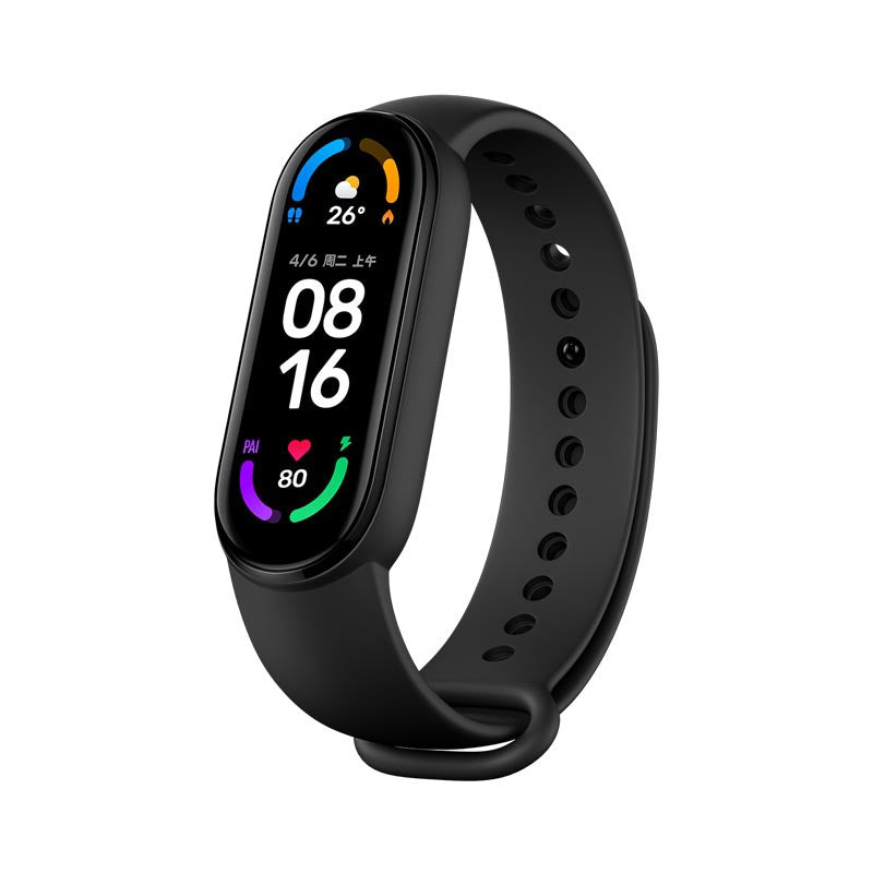 XIAOMI Mi Band 6 XMSH15HM Sports Bracelet AMOLED Screen Smart Watch Fitness Traker Wristband with Heart Rate Blood Pressure Monitoring