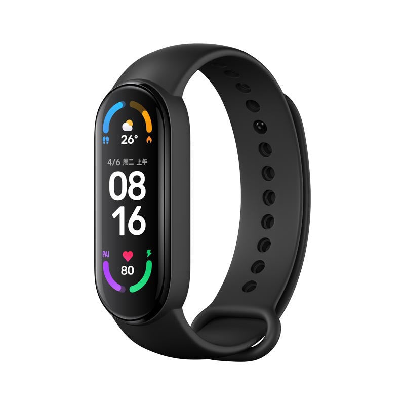 XIAOMI Mi Band 6 XMSH15HM Sports Bracelet AMOLED Screen Smart Watch Fitness Traker Wristband with Heart Rate Blood Pressure Monitoring